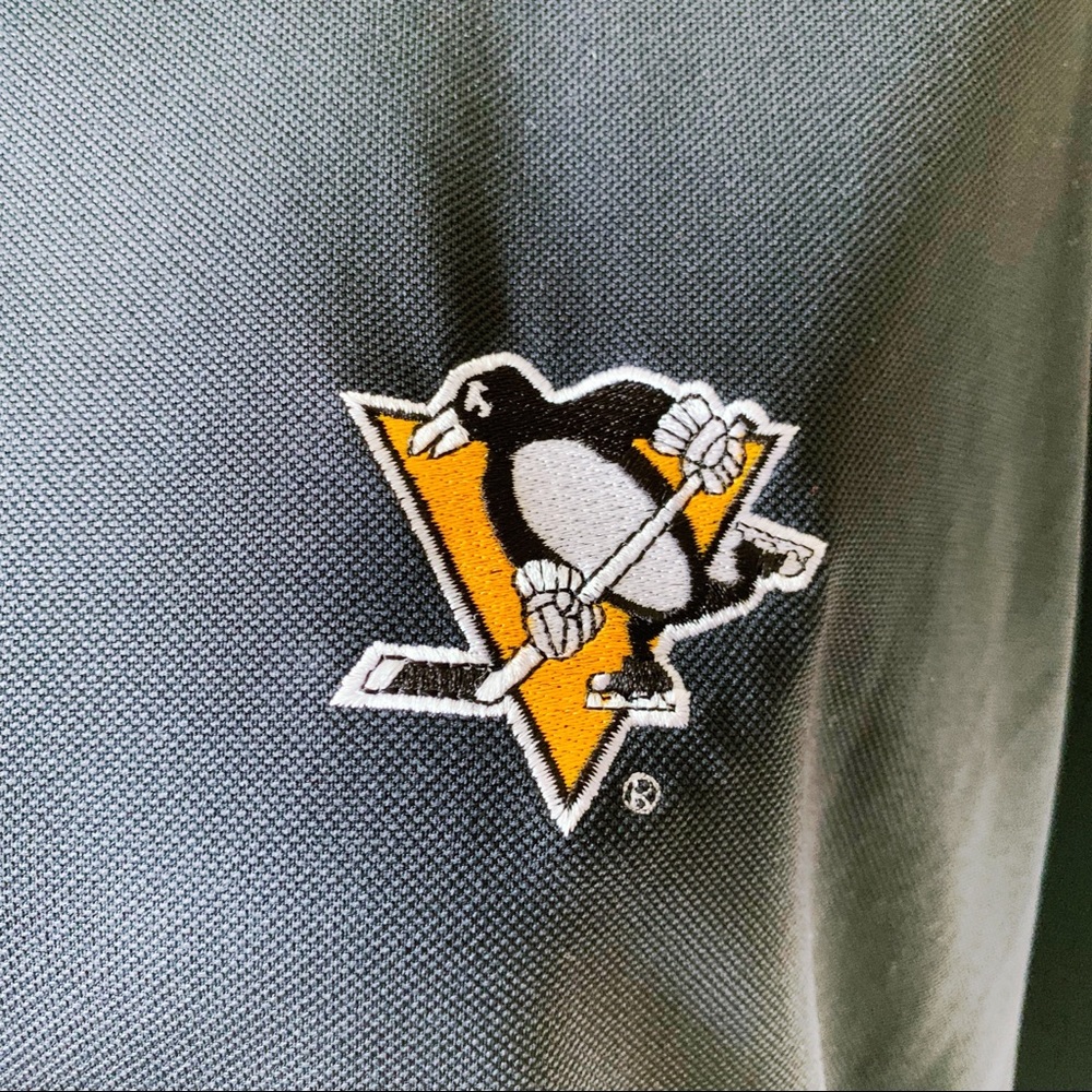 Mens Pittsburgh Penguins Polo - Picture 3 of 5